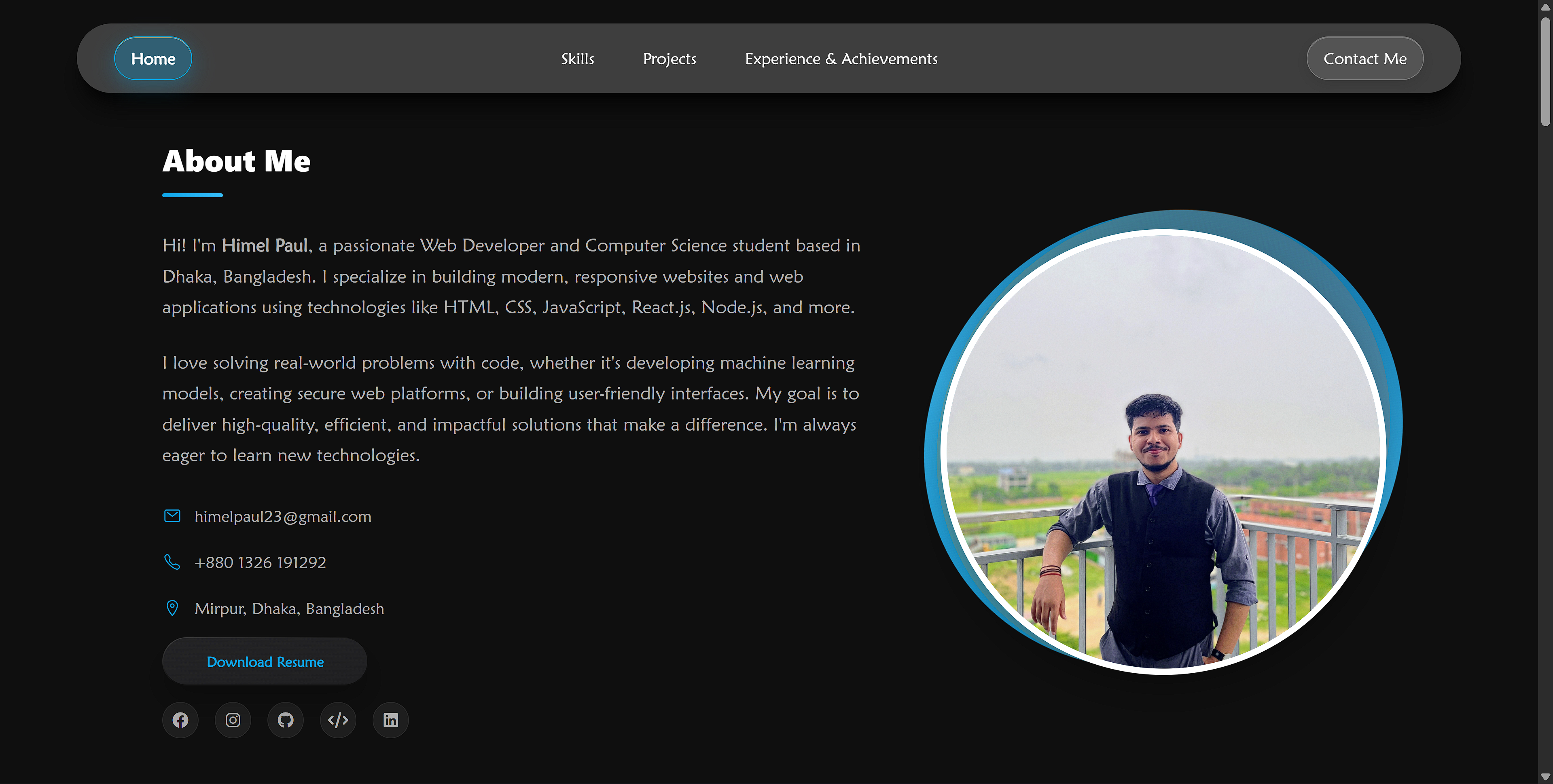 Portfolio Website